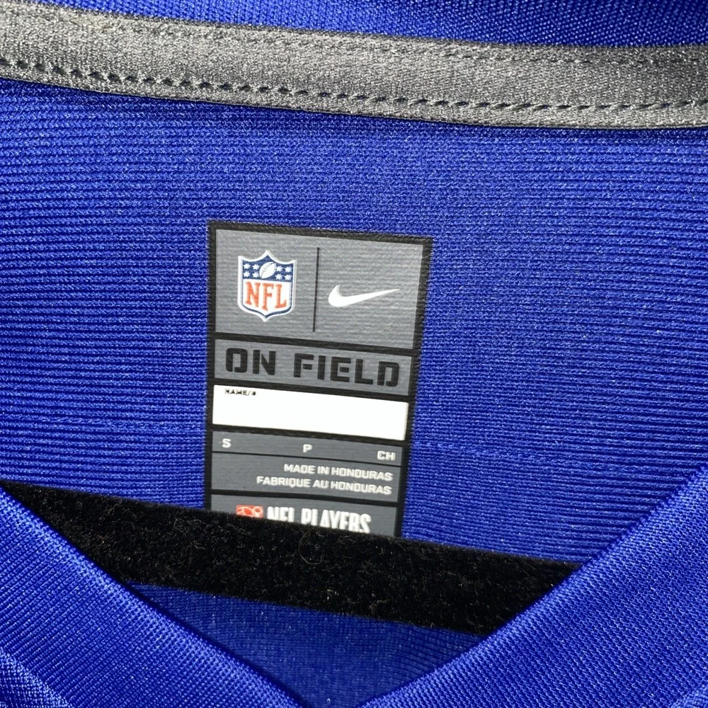 Nwt New York Giants NFL Football Jersey Women's Nike Small 26‎ Barkley On Field